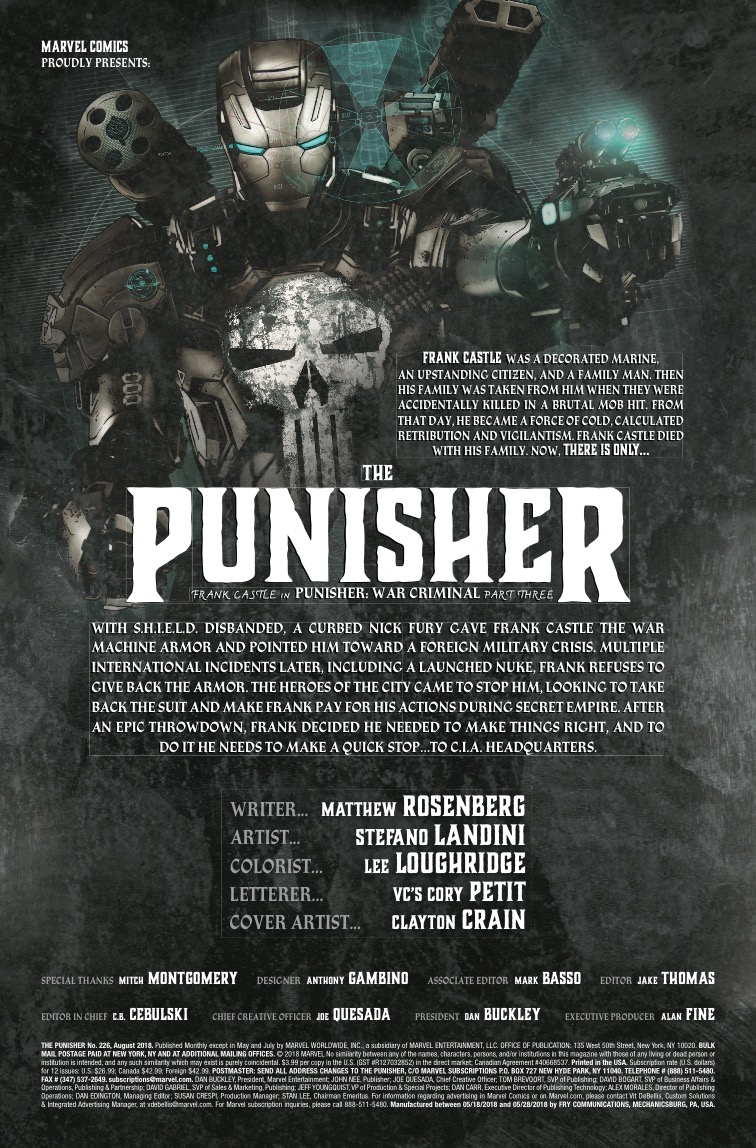 The Punisher #226 review: An explosive yet unexpectedly comical issue