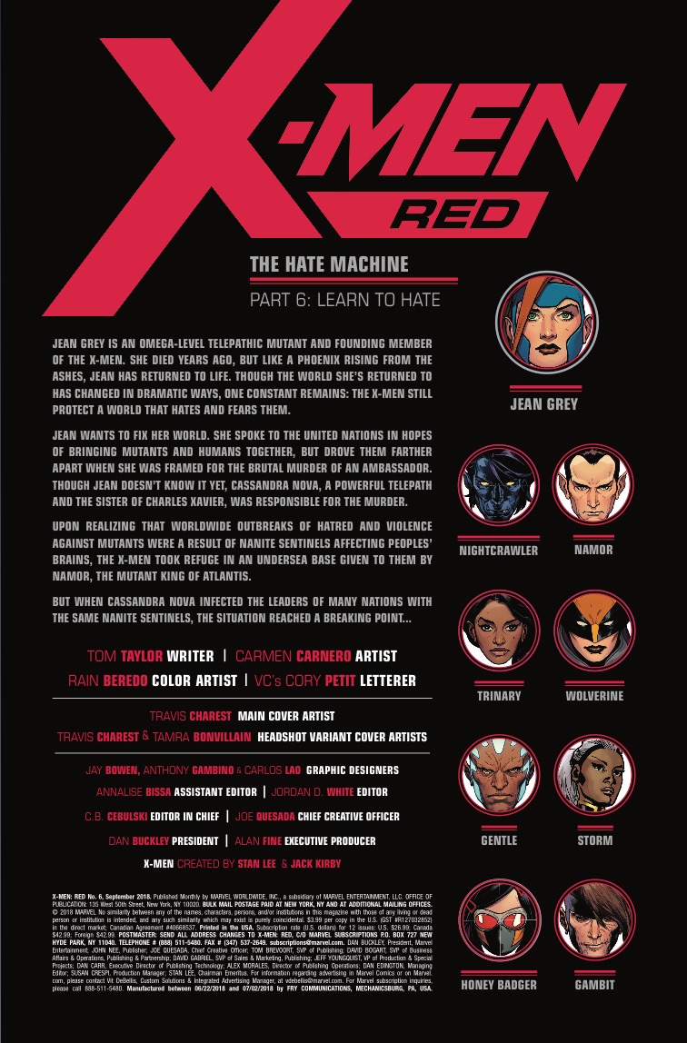X-Men Red #6 review: With a series this good, who needs Gold or Blue