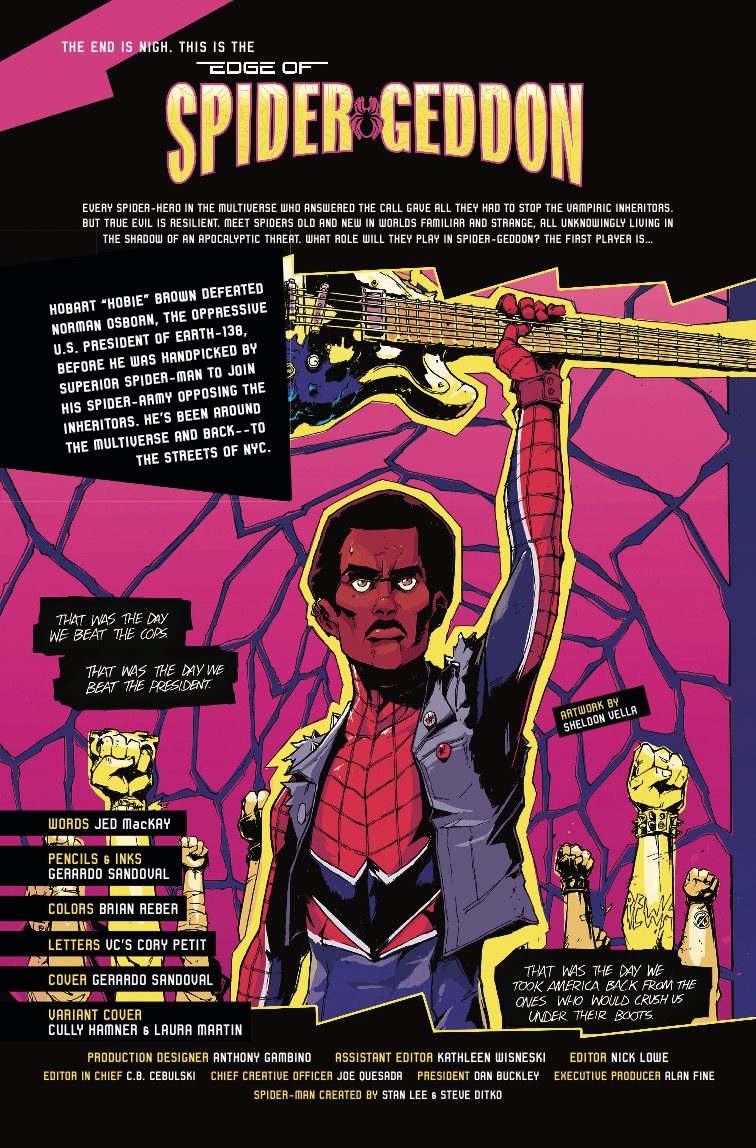 Edge of Spider-Geddon #1 Review