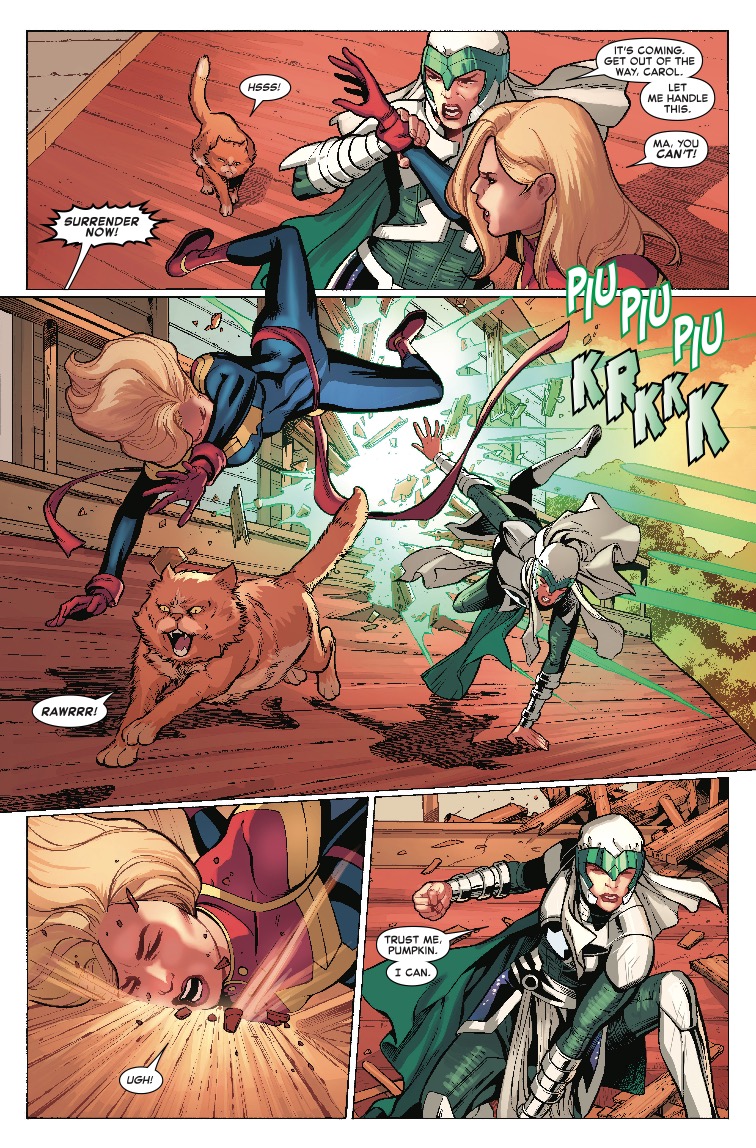 'The Life of Captain Marvel' #4 review: Entertaining and at times inspiring change to Carol's origin
