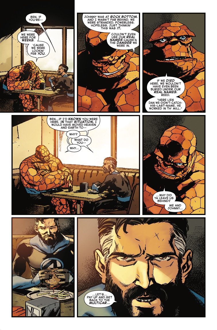 Marvel Two-in-One #11 review: The real reason Reed Richards needed the world to believe he was dead