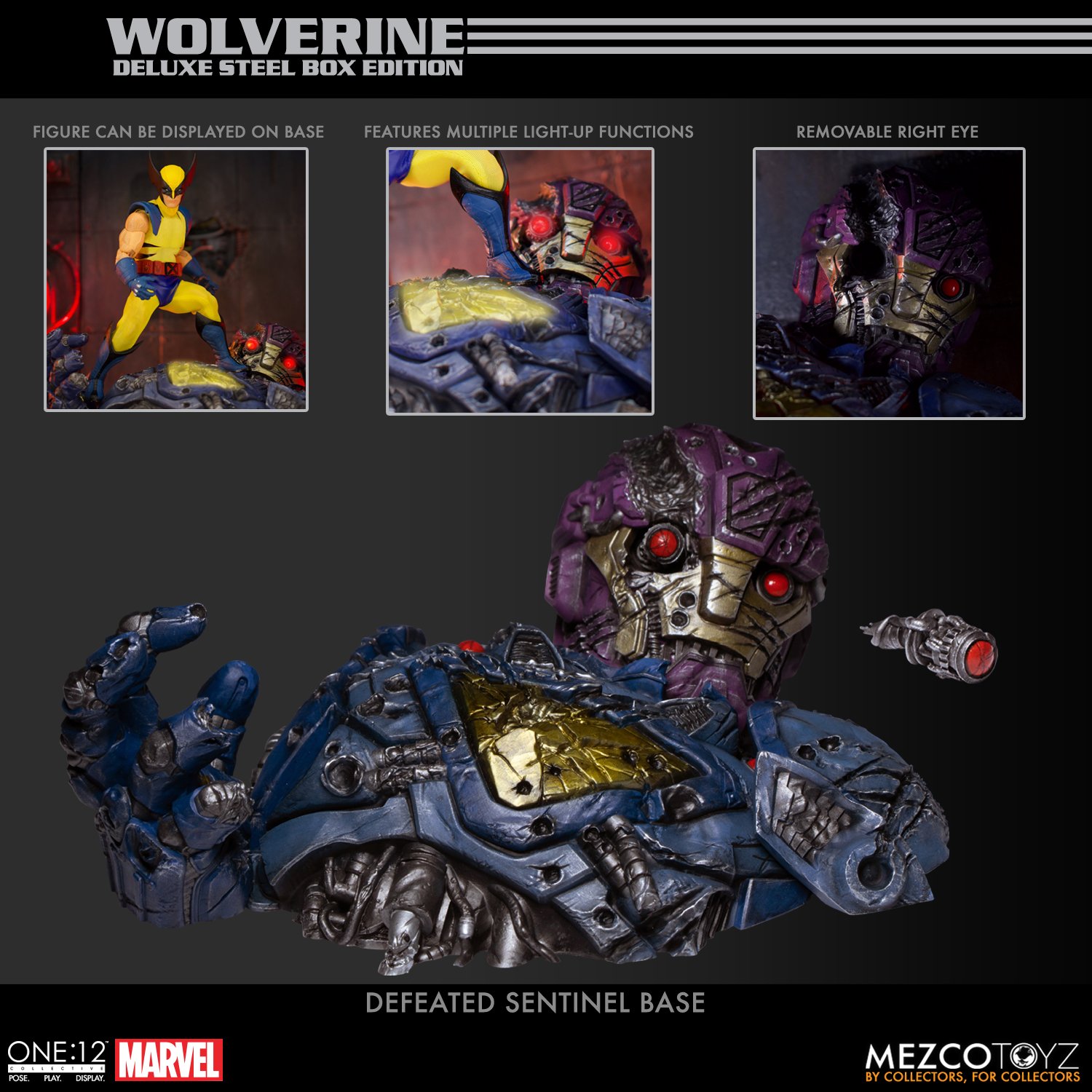 Mezco Toyz unveils Wolverine One:12 Collective action figure for