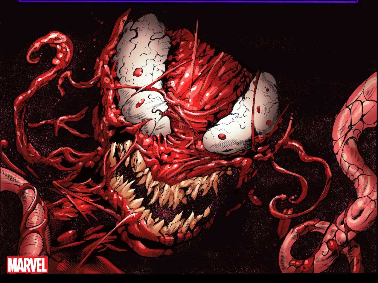 'Extreme Carnage Alpha' #1 blends gore, politics, and superheroes