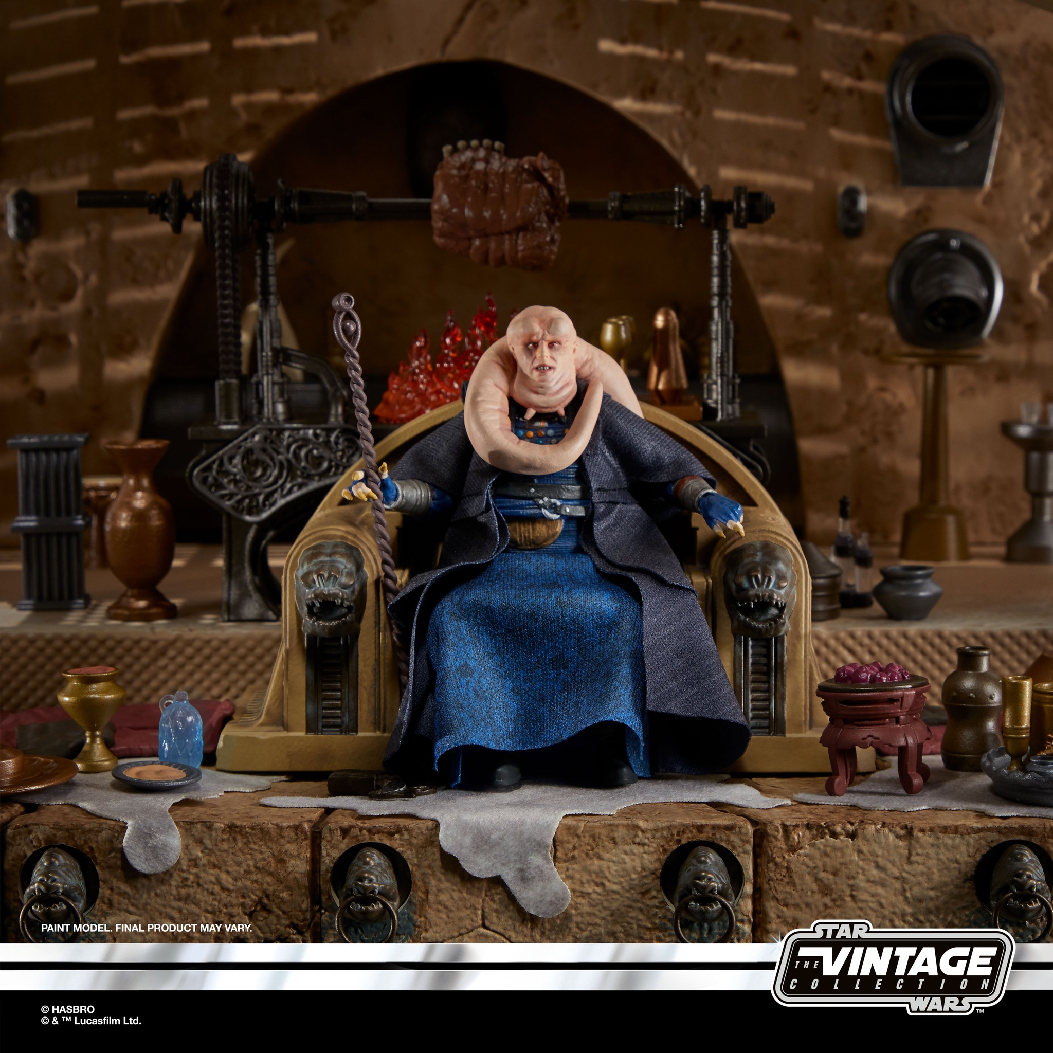 incredible Boba Fett Throne Room Playset