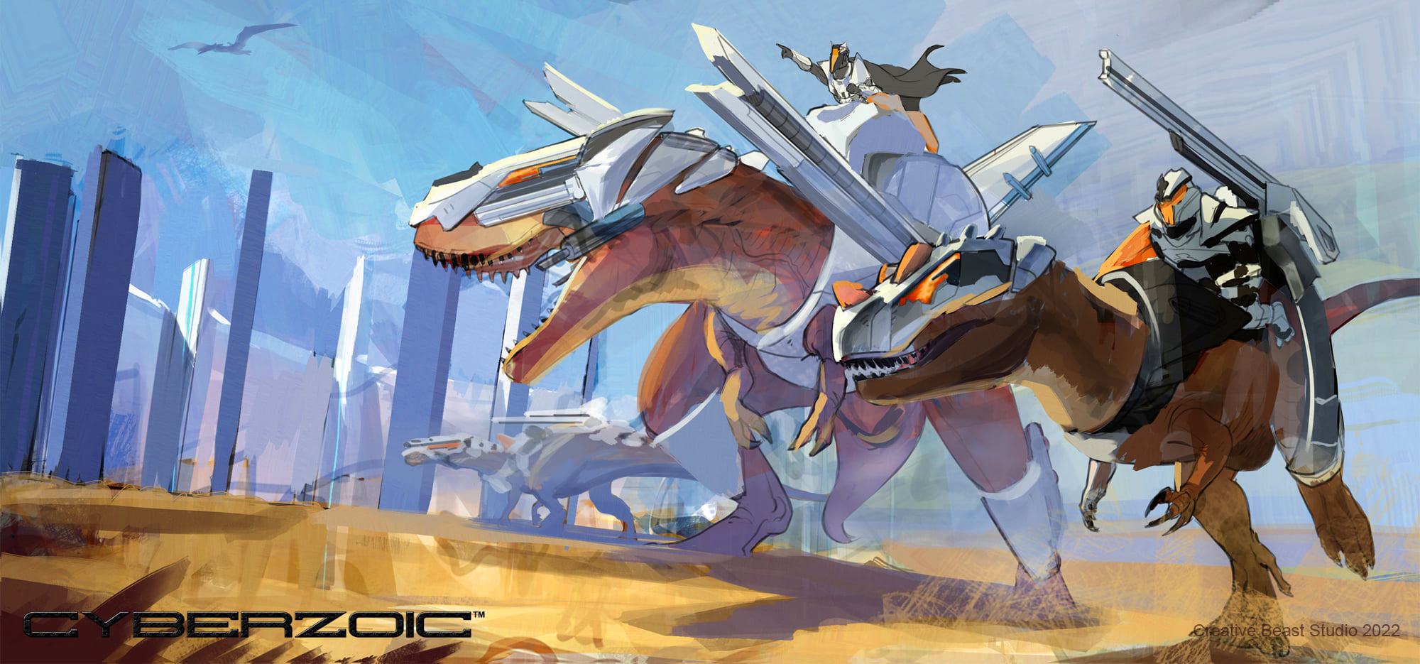 Creative Beasts Studios officially launches 'Cyberzoic' dinosaur ...