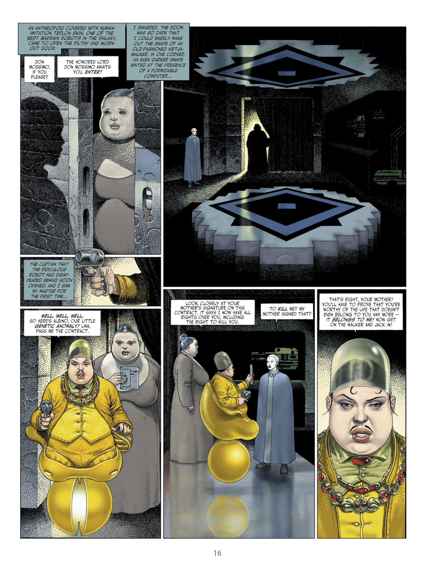 Humanoids Preview: Alejandro Jodorowsky's The Technopriests