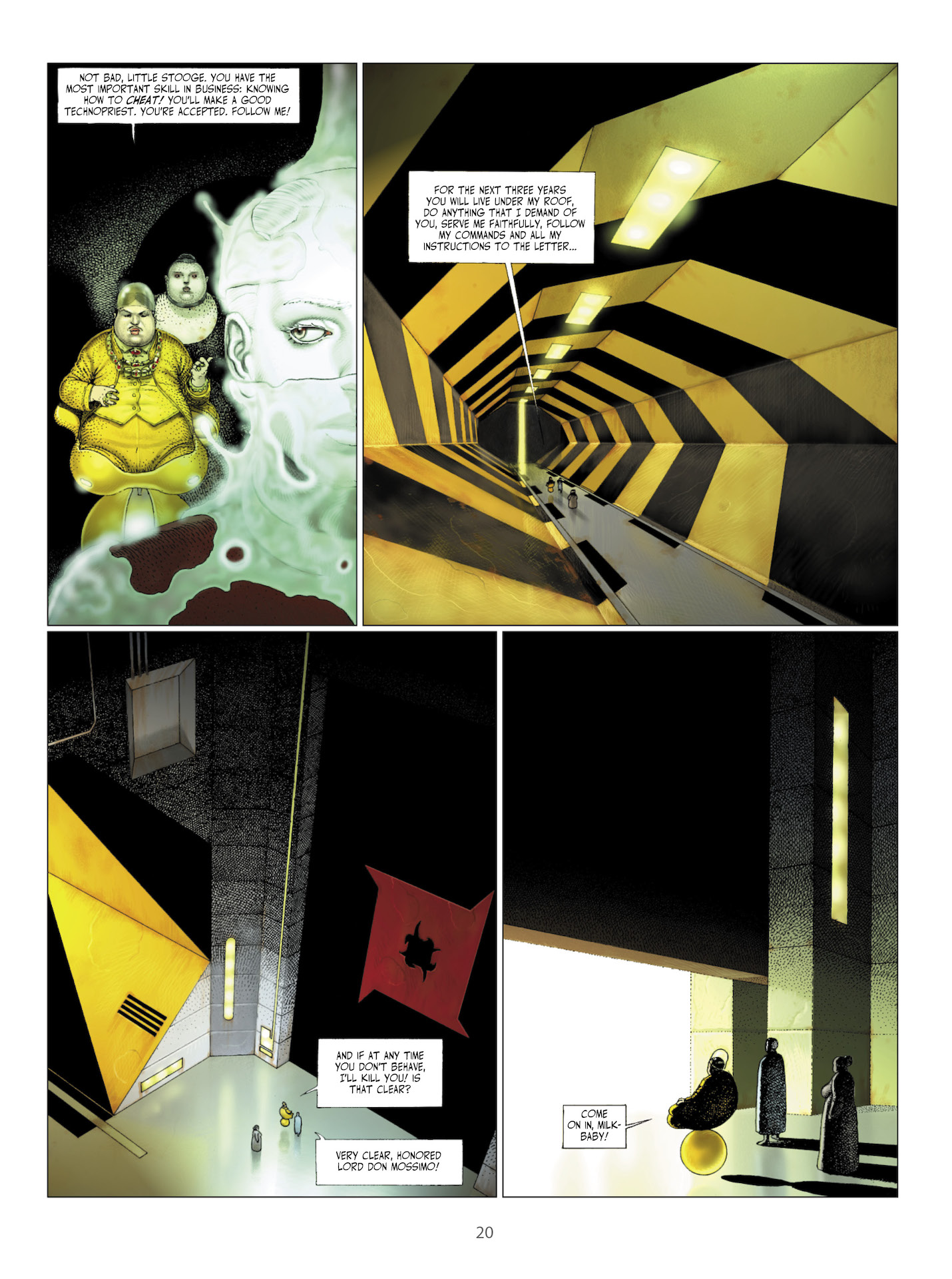 Humanoids Preview: Alejandro Jodorowsky's The Technopriests
