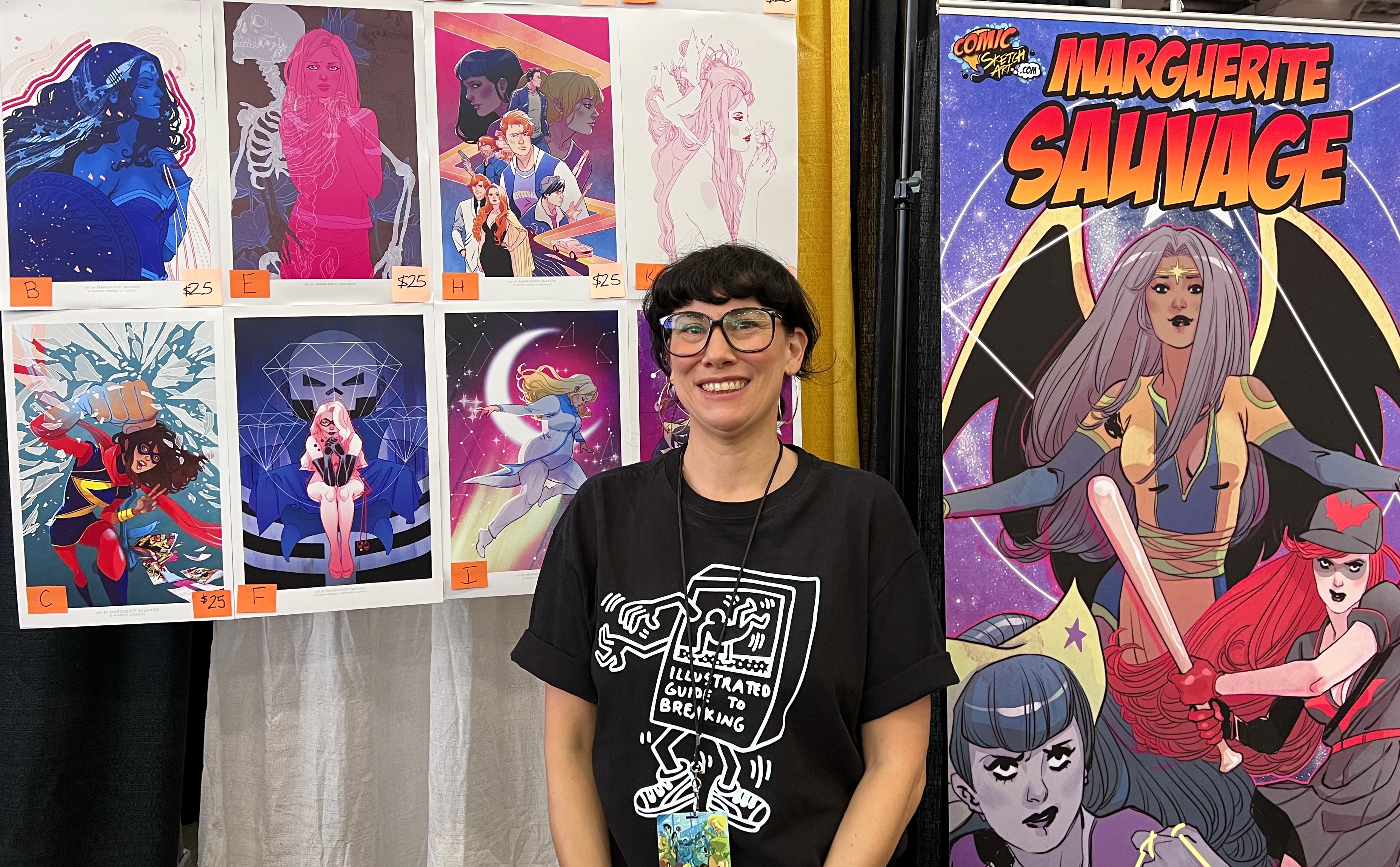 Marguerite Sauvage Talks 'Marvel Age' #1000 and Art at FAN EXPO