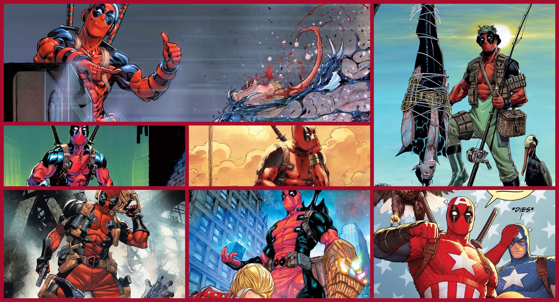 Deadpool Kills the Marvel Universe' variant covers coming in July