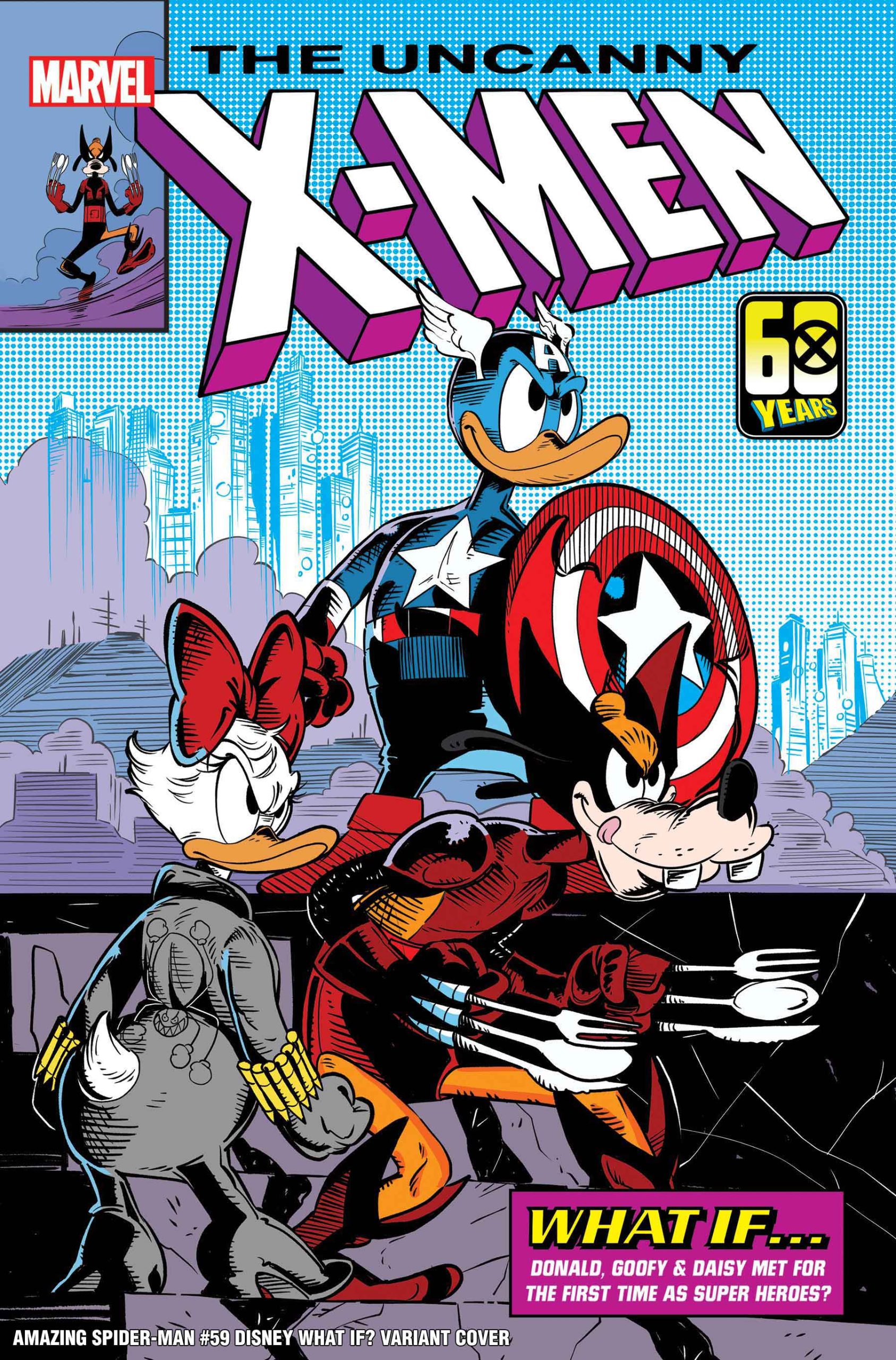 New Disney/Marvel mashups for October 2024 homage X-Men and more