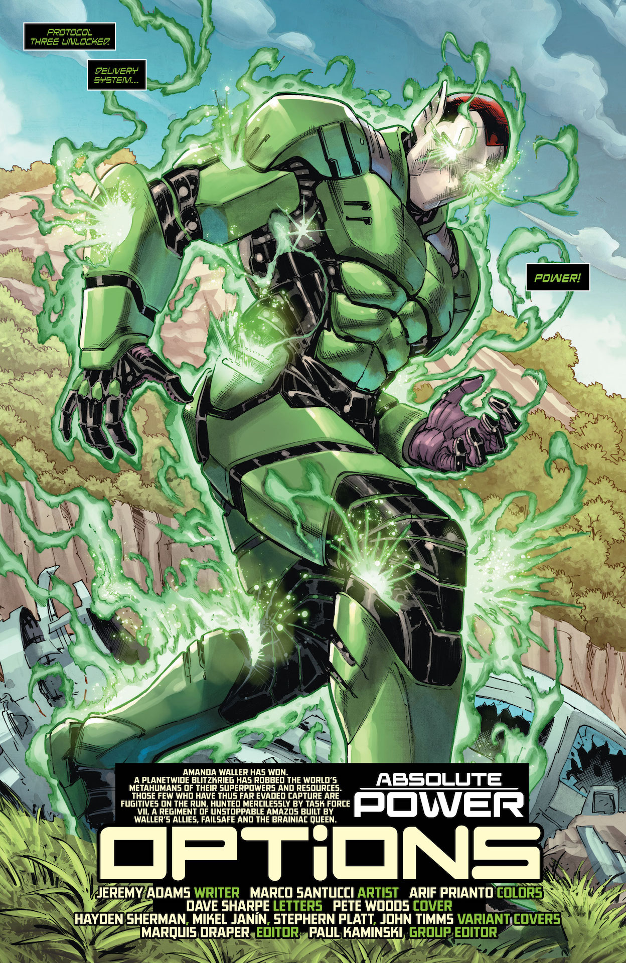 ABSOLUTE POWER(アブソリュート パワー) Amazon | Absolute Power | Waid, Mark, Mora, Dan | Shonen (Boys)