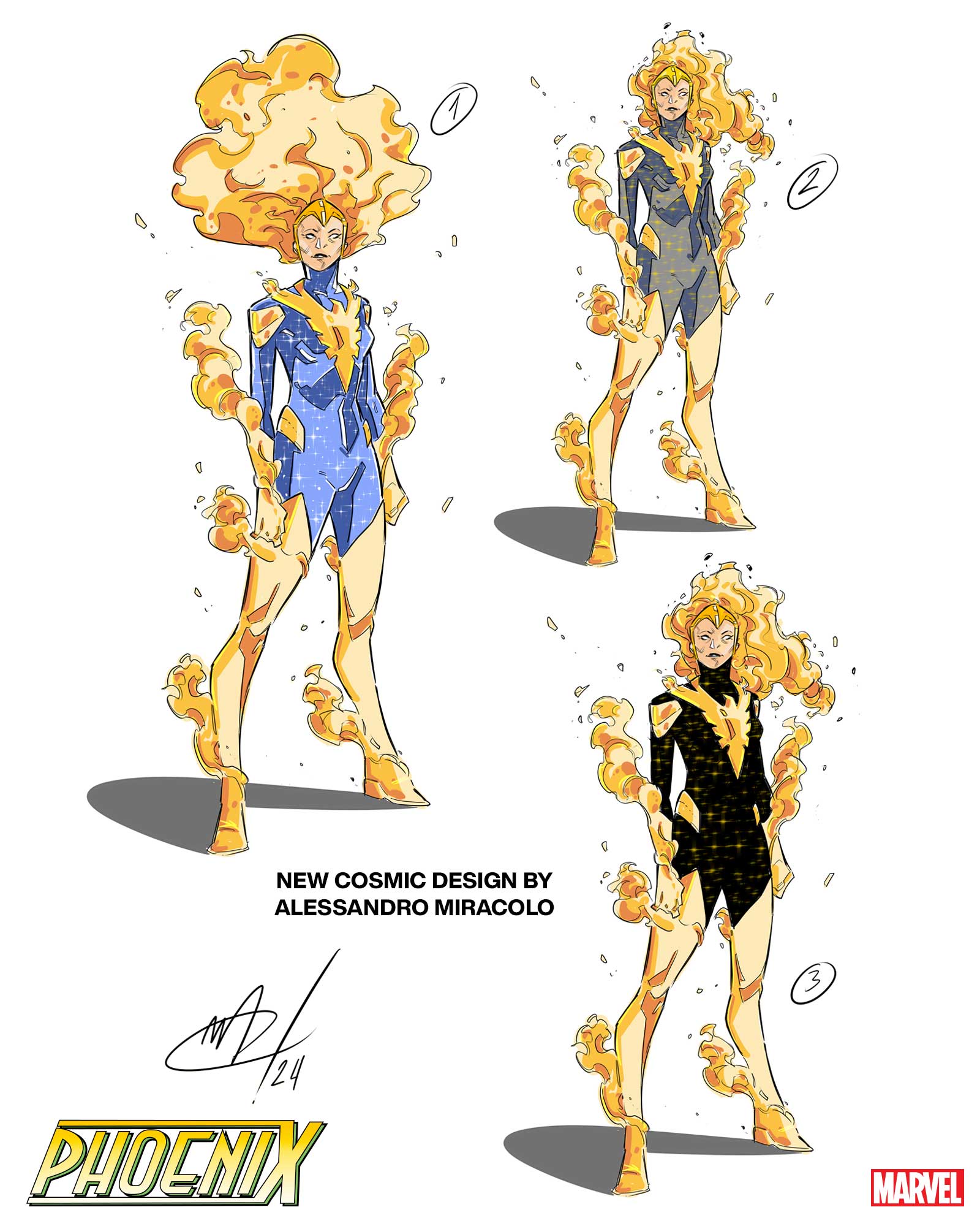 NYCC 2024: New cosmic Phoenix design revealed at Women of Marvel