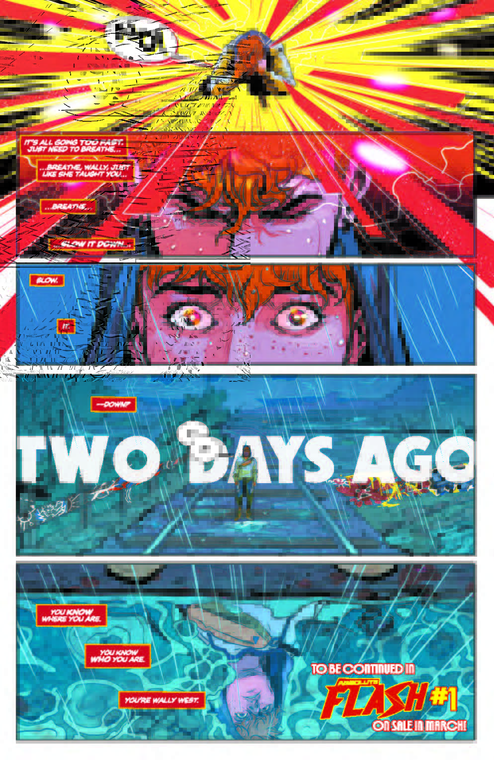 Absolute Flash: Jeff Lemire and Nick Robles talk redefining Wally