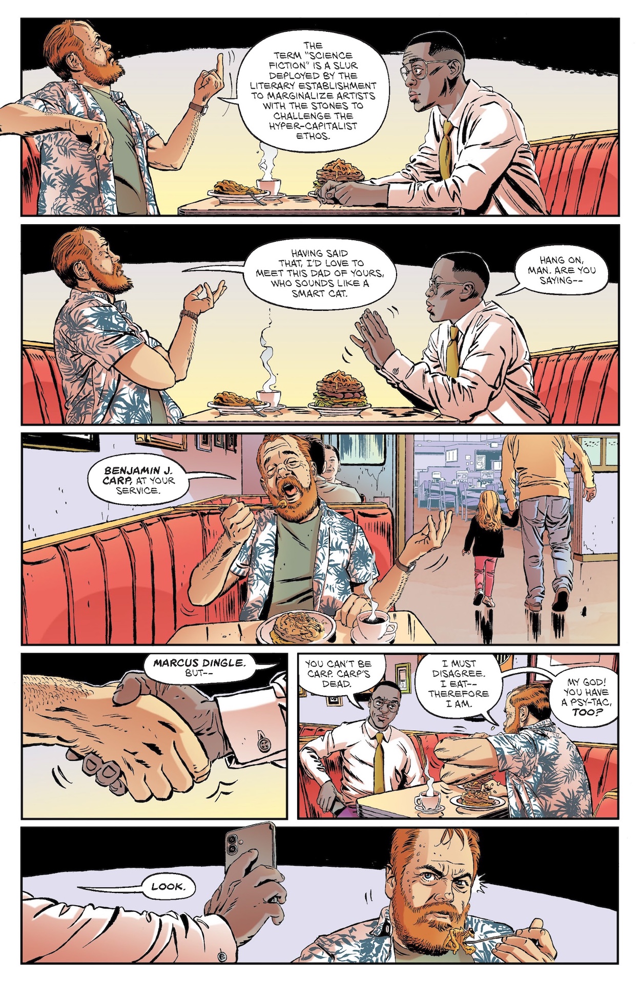 EXCLUSIVE Oni Preview: Benjamin #1 - Out June 18th • AIPT