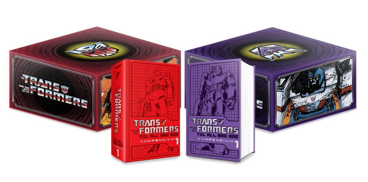 全4巻 Transformers Compendium #1-4 Box Set Kickstarter Alert: The Transformers compendium set • AIPT