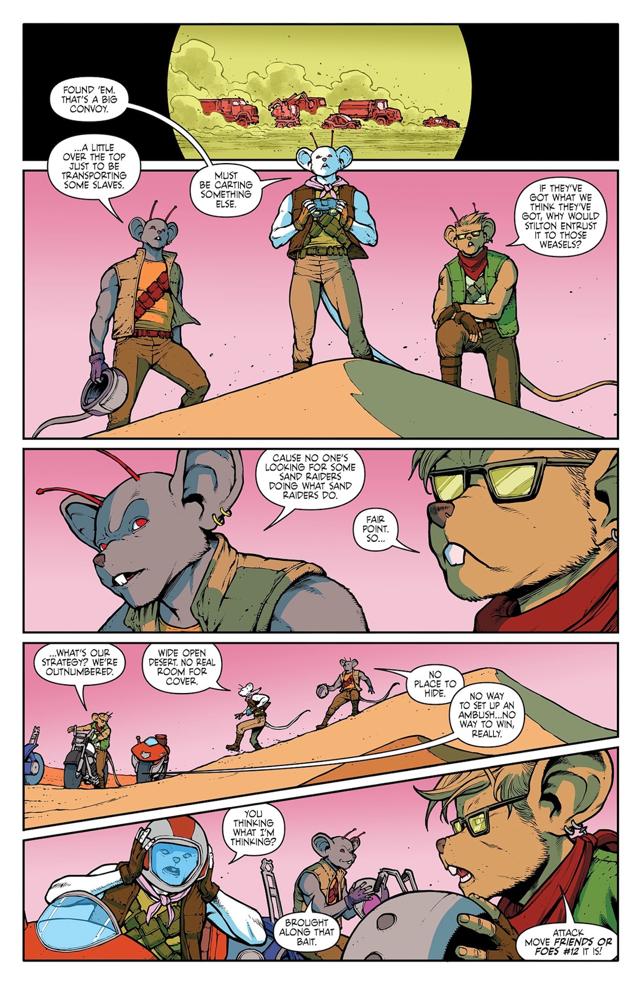 EXCLUSIVE Oni Preview: Biker Mice From Mars #2 • AIPT
