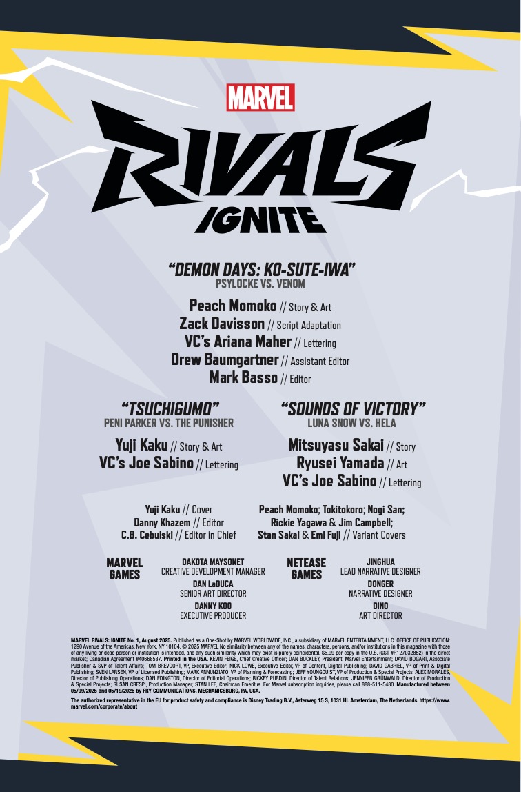Marvel Preview: Marvel Rivals: Ignite #1 • AIPT