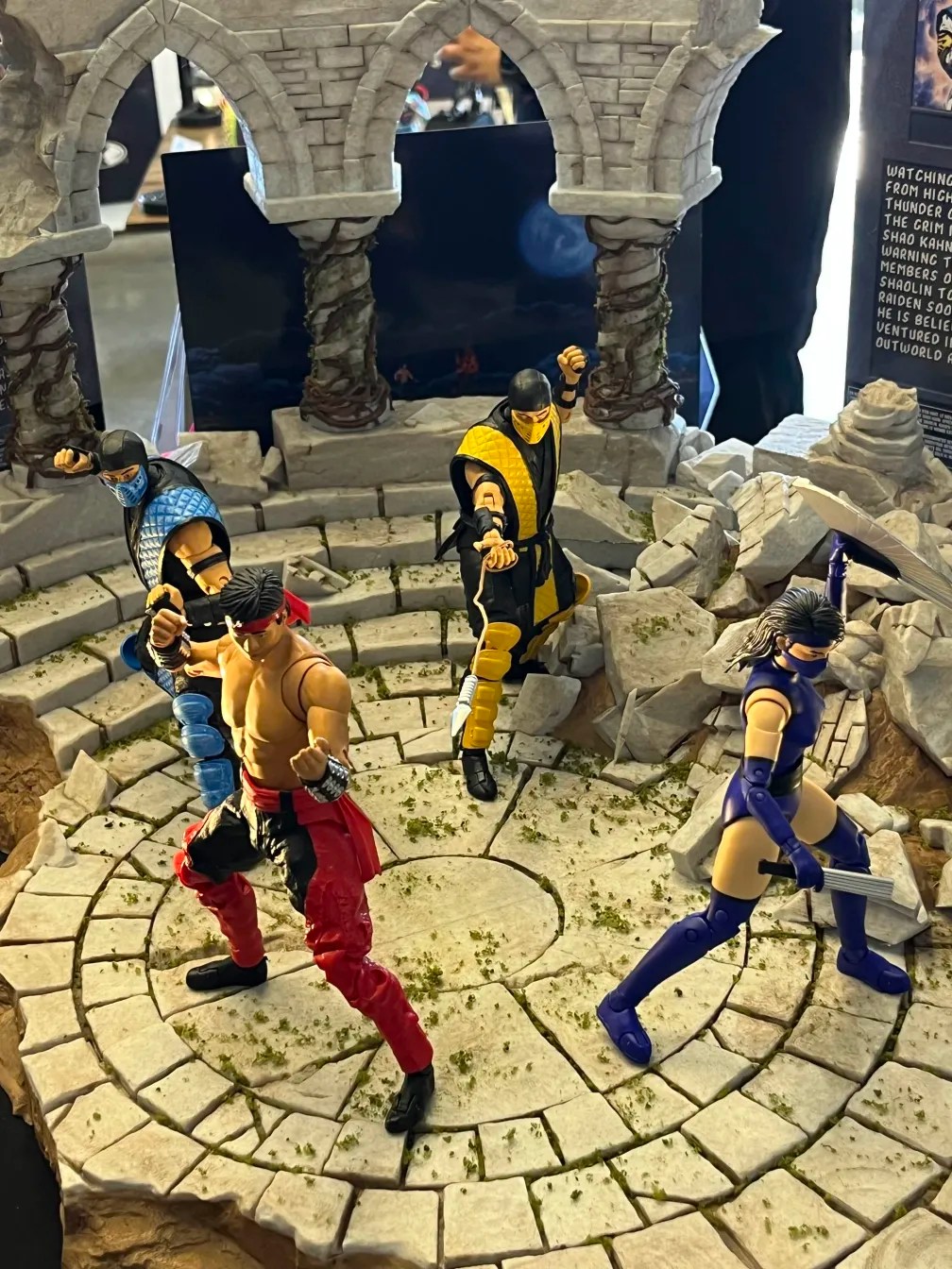 SDCC 25: McFarlane's Skyline Showcase brought '90s flavor to