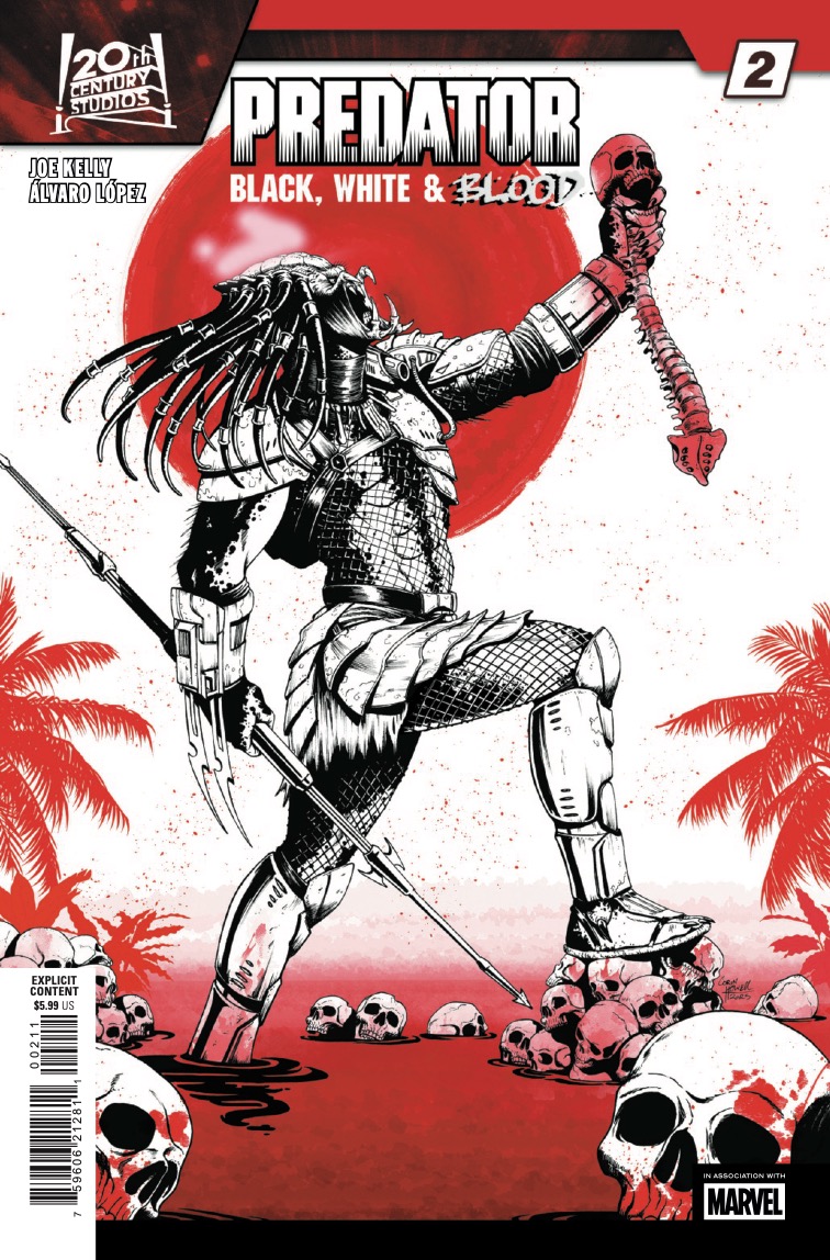 Marvel Preview: Predator: Black, White & Blood #2 • AIPT