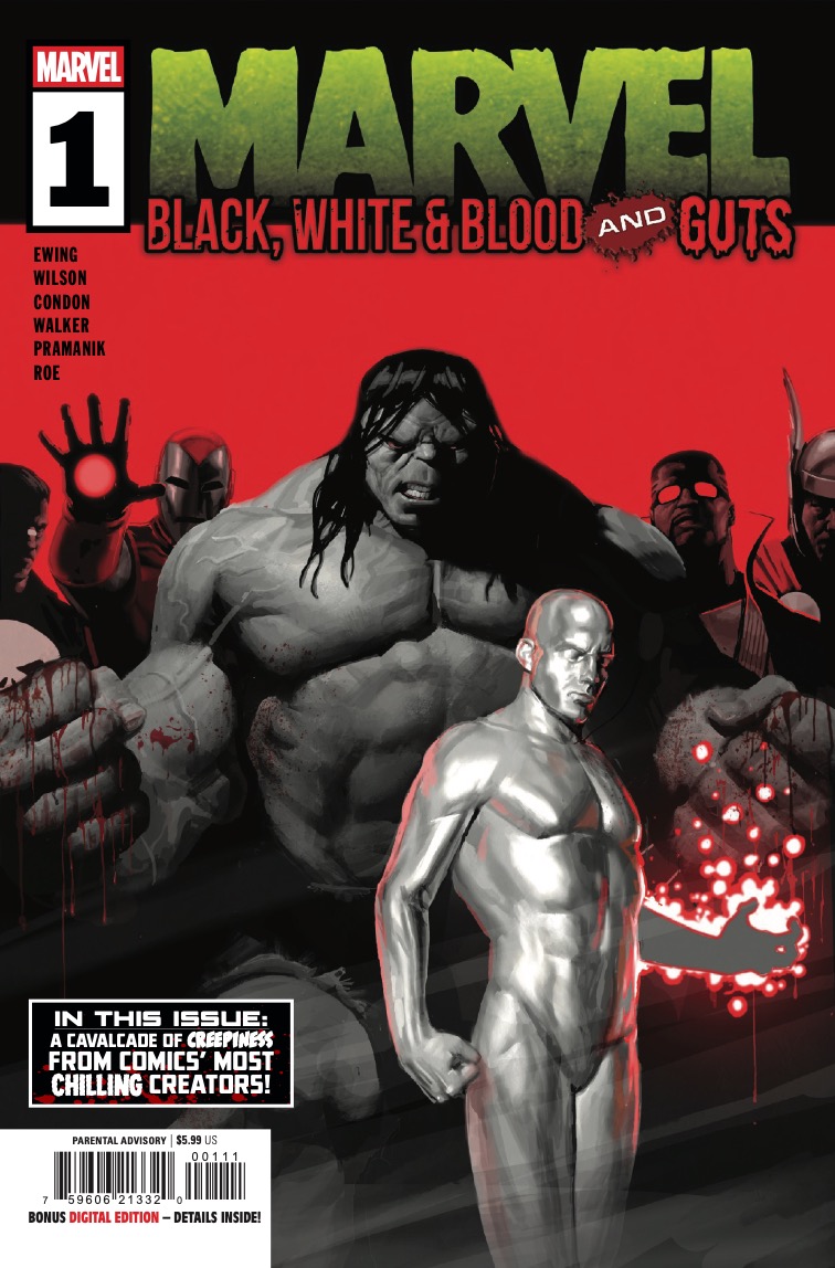 Marvel Preview: Marvel: Black, White & Blood and Guts #1 • AIPT