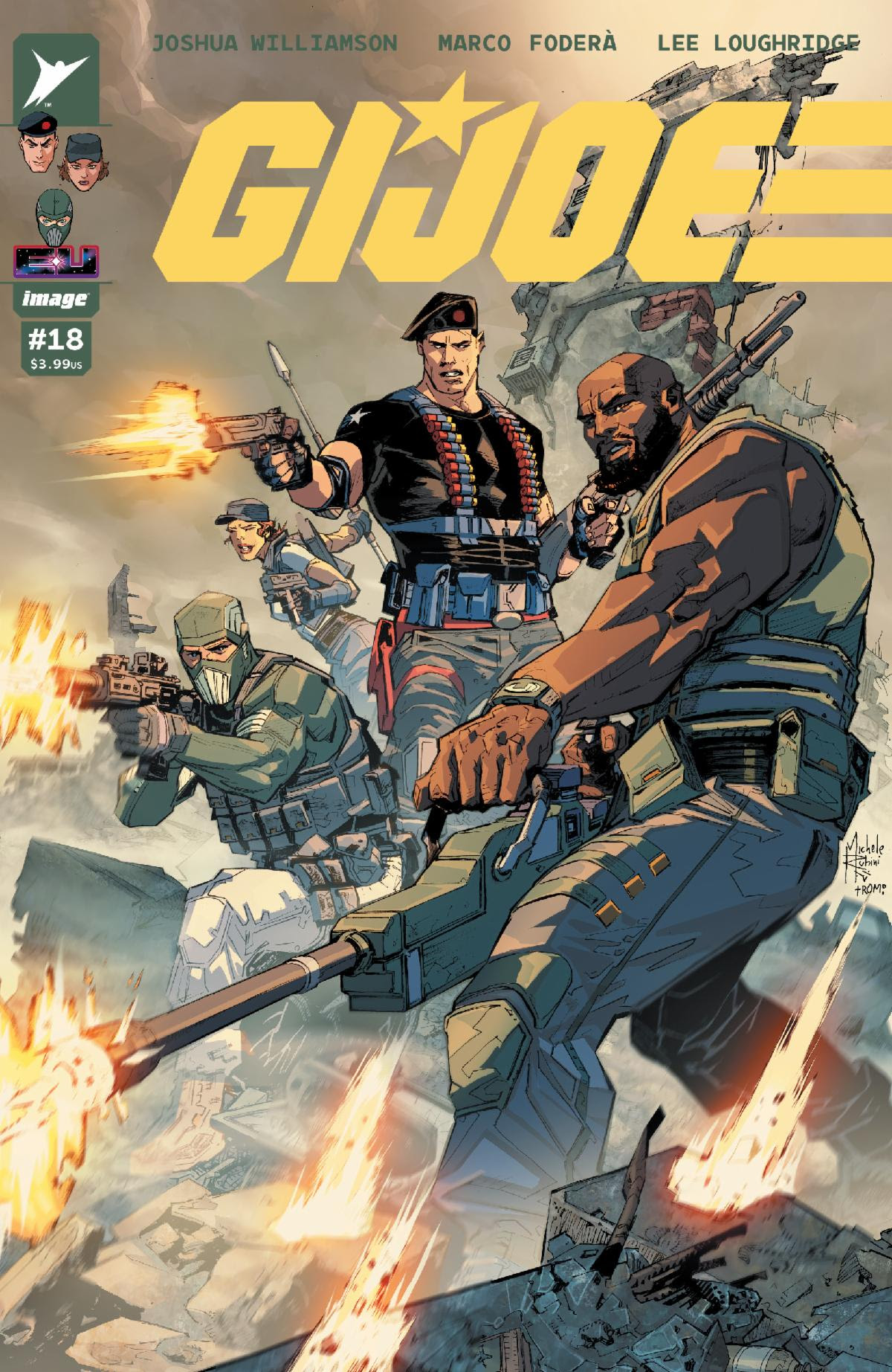 Skybound Preview: G.I. Joe #18 - first appearance of Roadblock! • AIPT