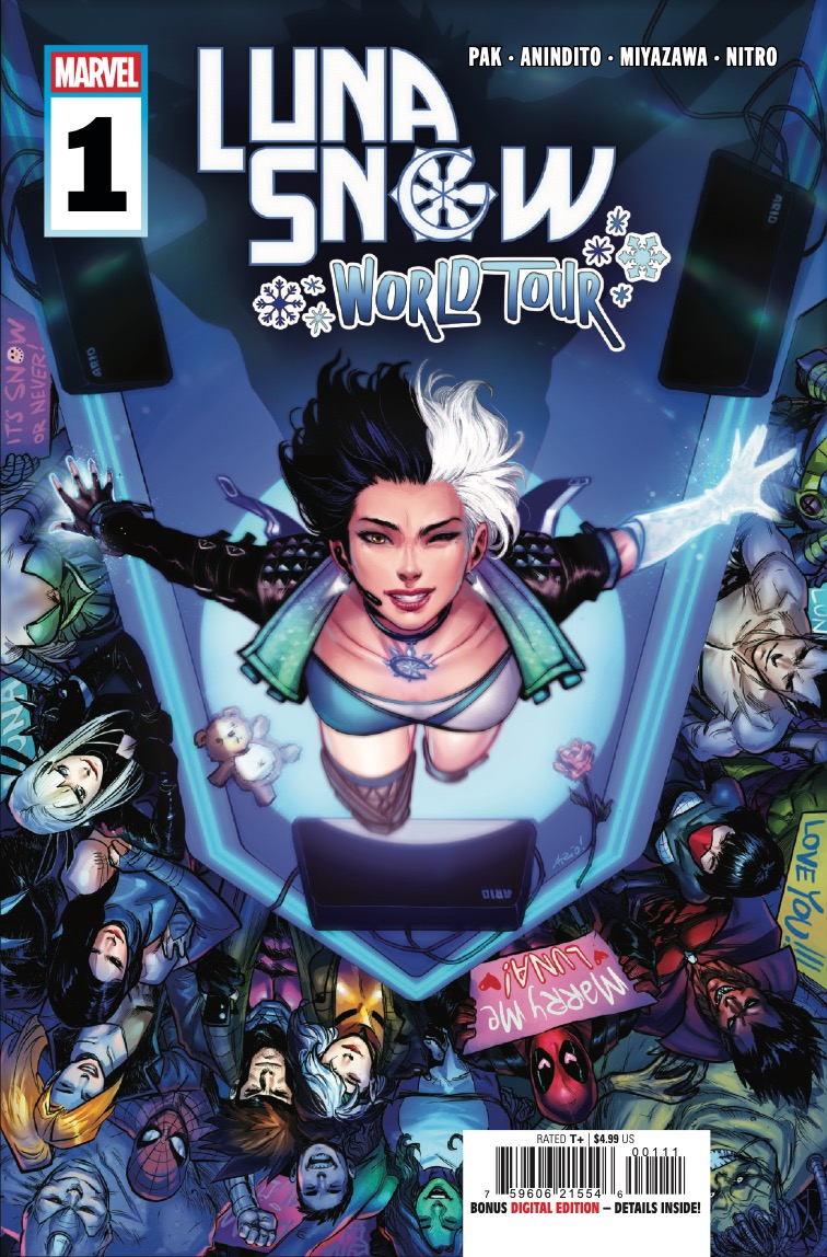 Marvel Preview: Luna Snow: World Tour #1 • AIPT
