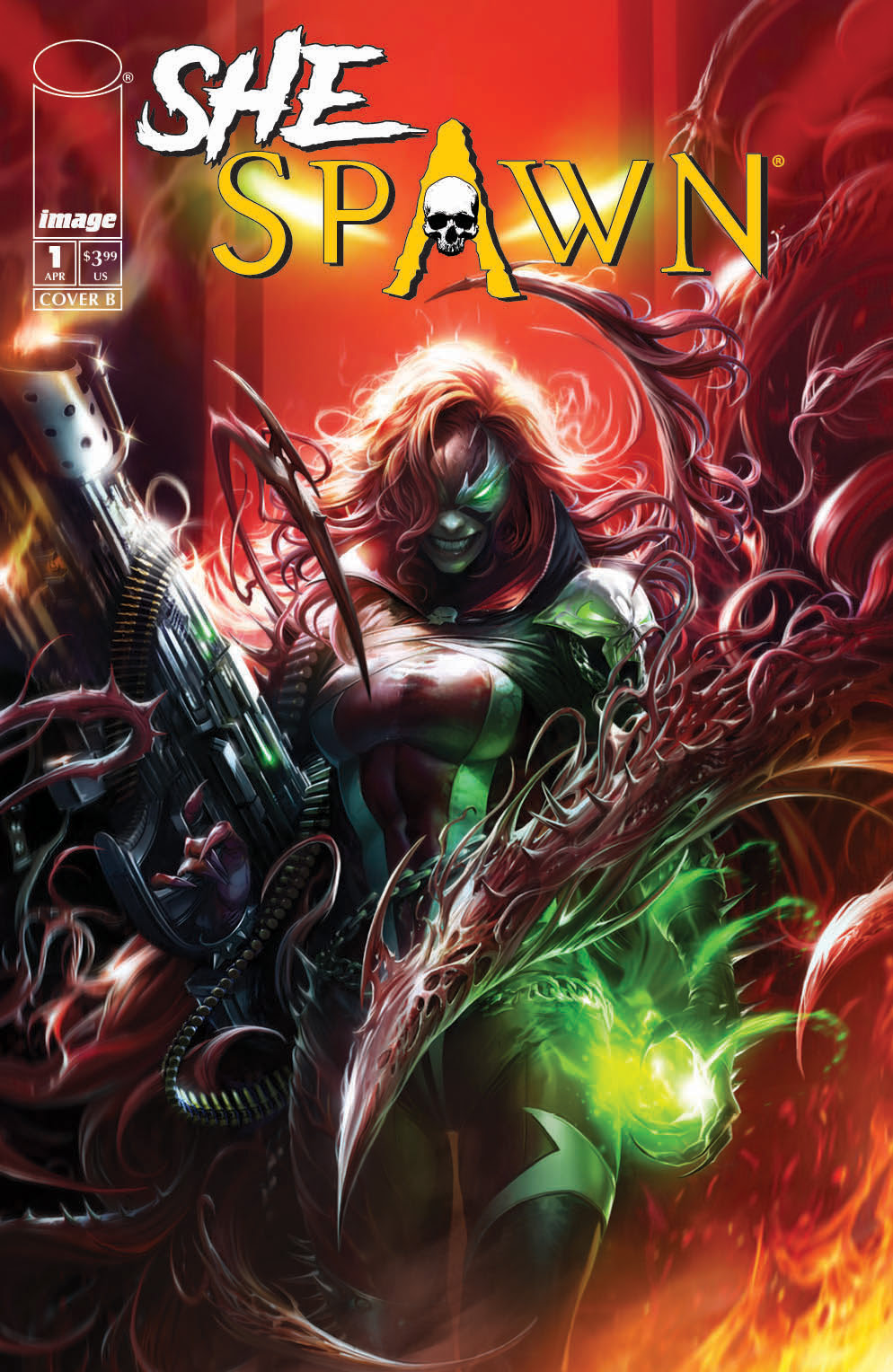 Gail Simone is entering the Spawn universe with a brutal new 'She