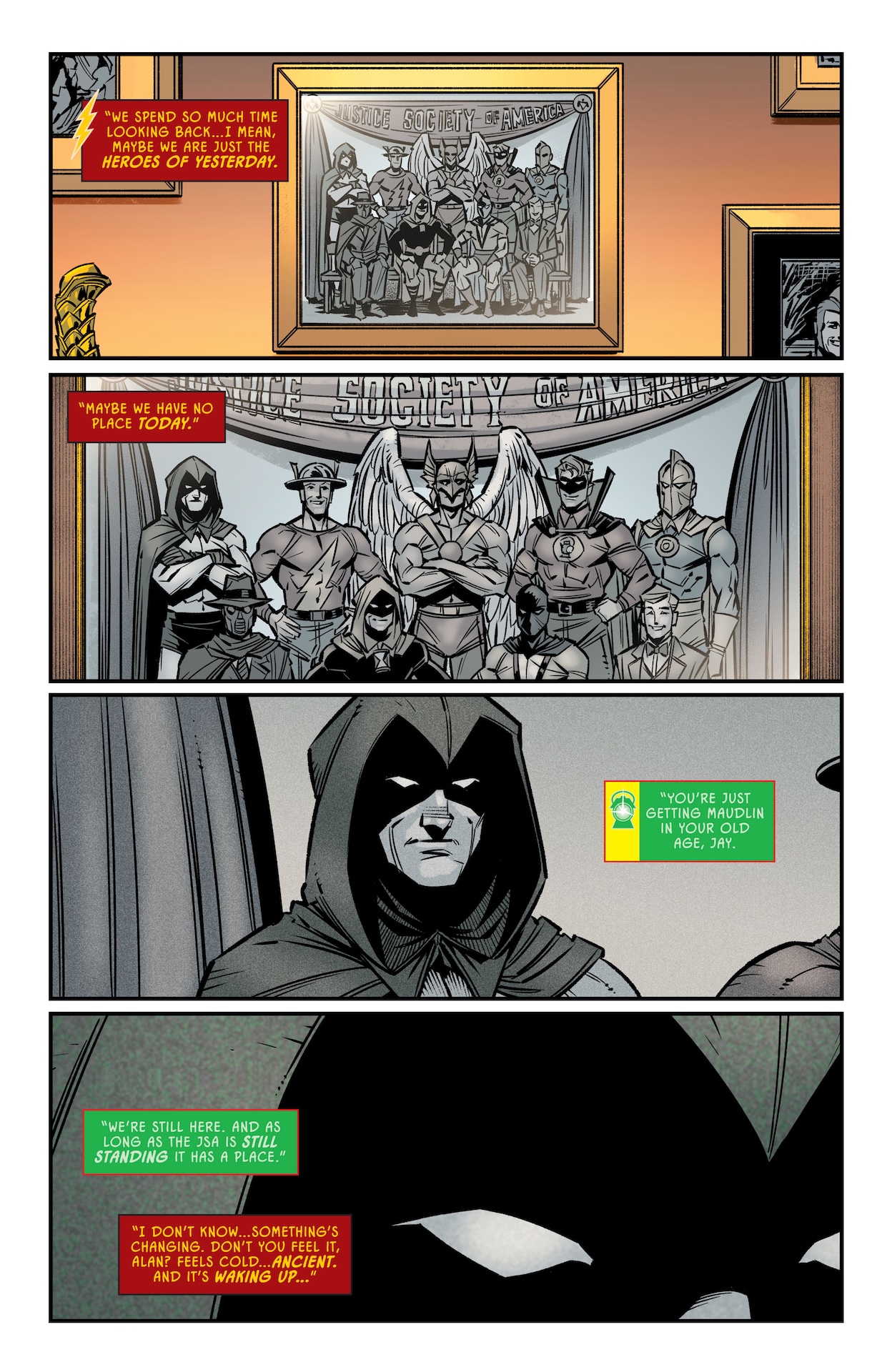 DC Preview: JSA #19 • AIPT