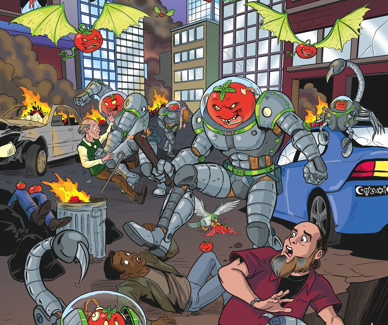 Exclusive: Attack of the Killer Tomatoes returns with time-travel