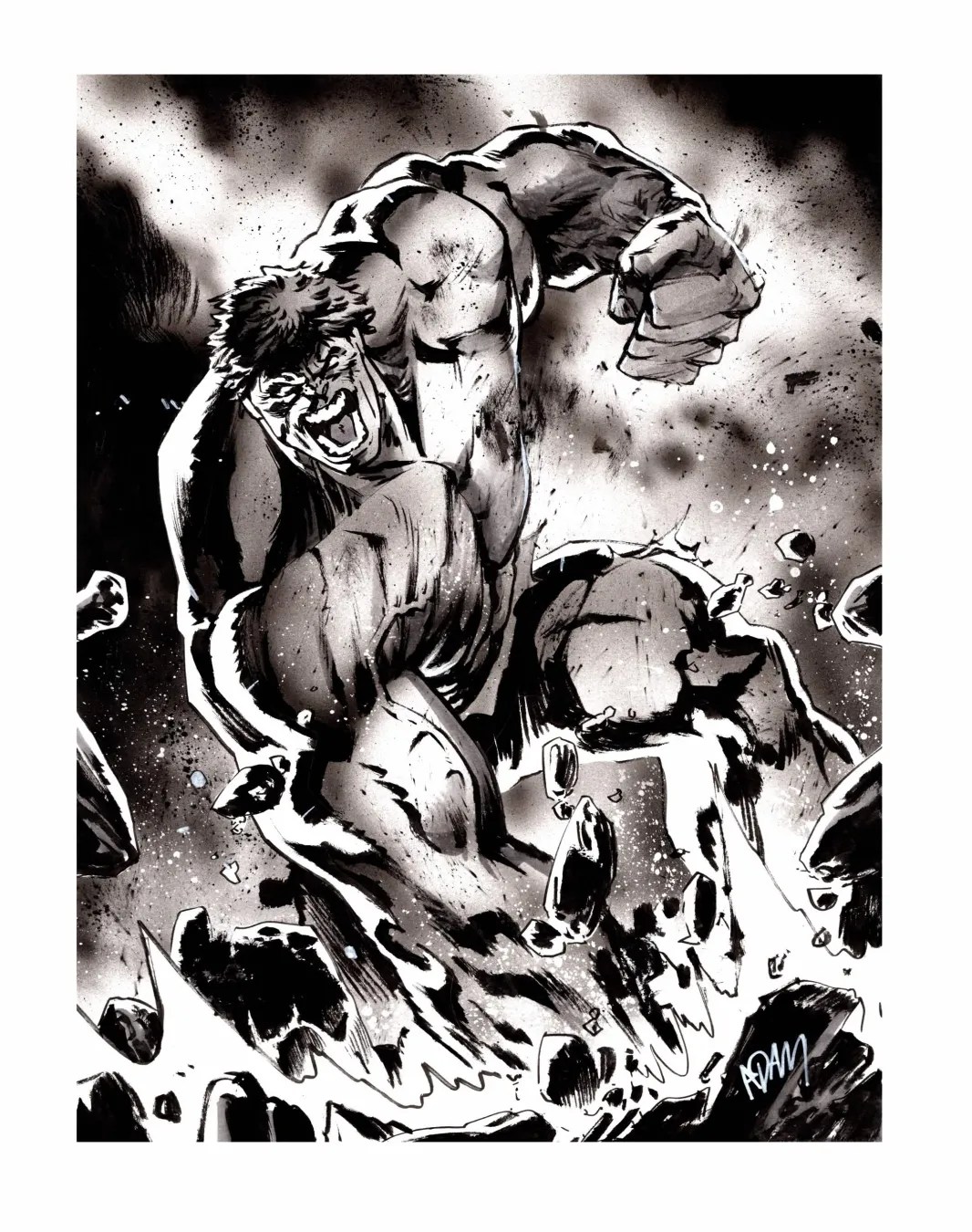 Adam Gorham celebrates 'The Infernal Hulk' #9 with Hulk-themed ice cream event in Toronto •