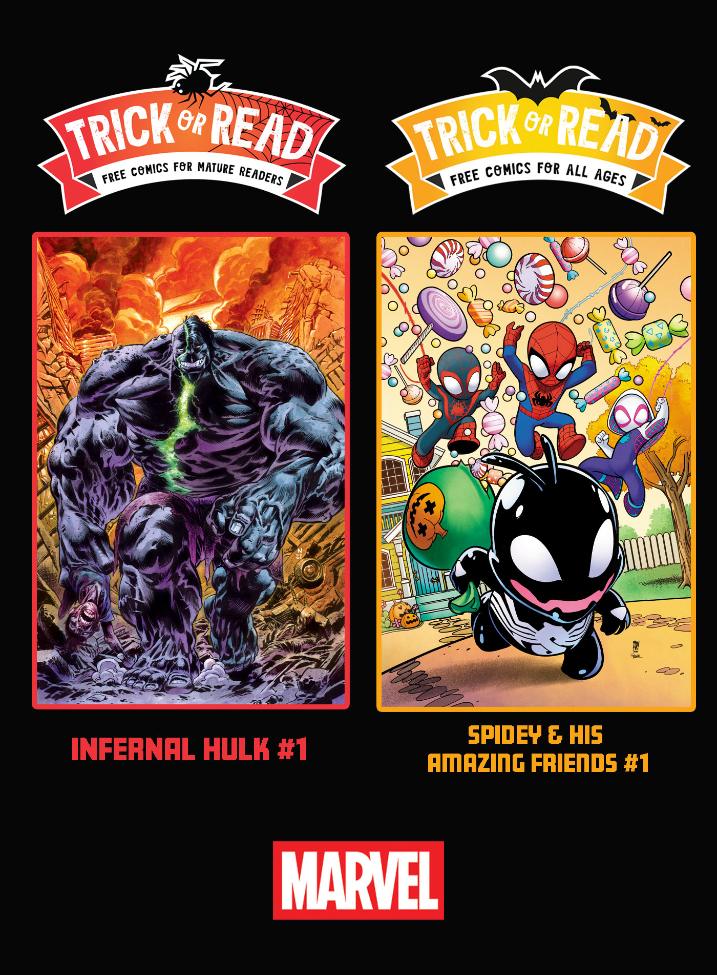 Marvel's Trick-Or-Read program returns with 'Infernal Hulk' and