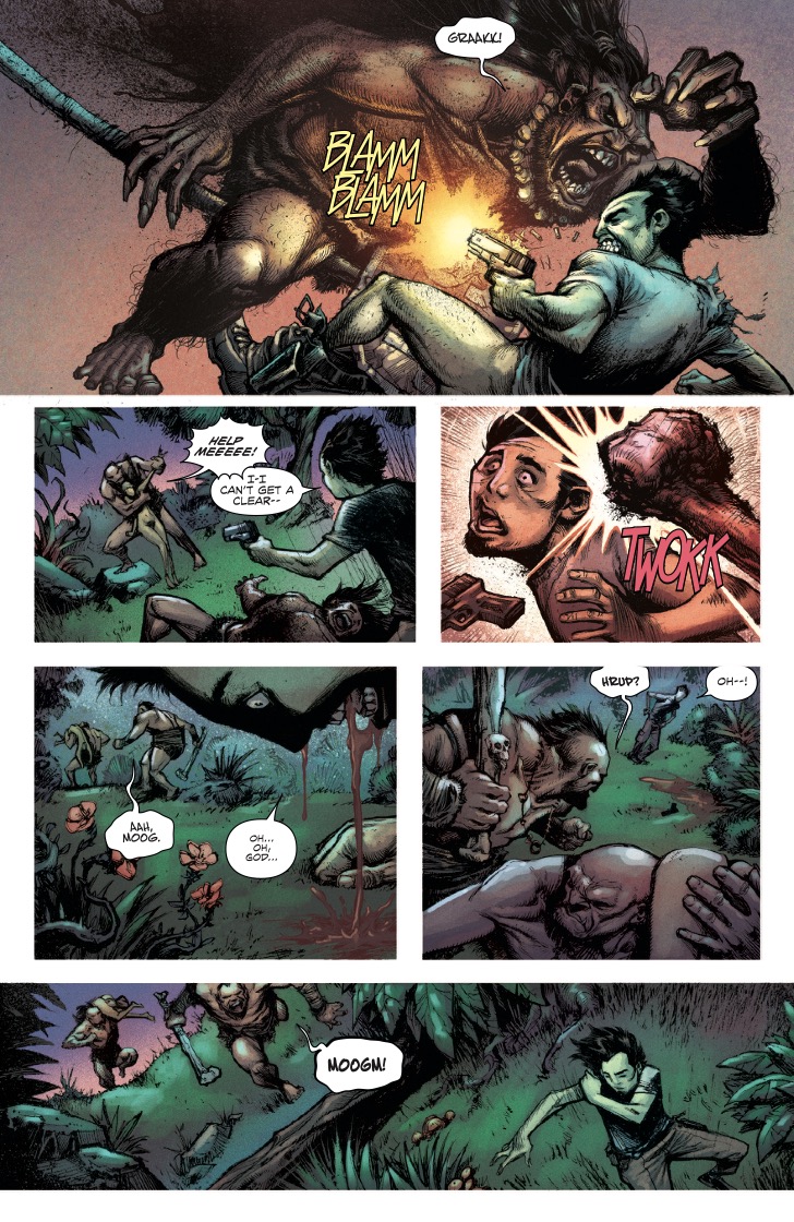 Dynamite Free Comic Friday: Rick Remender and Jonathan Wayshak's 'Devolution' #1