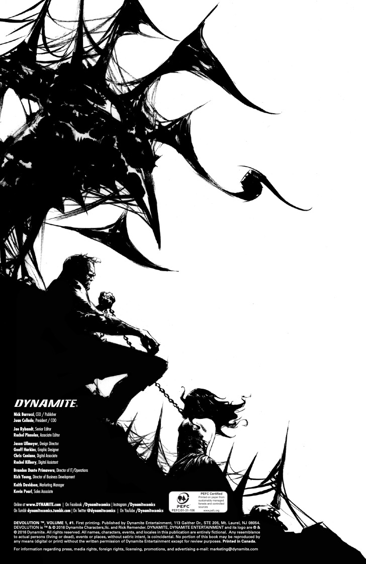 Free Comic Friday: Rick Remender and Jonathan Wayshak's 'Devolution' #1