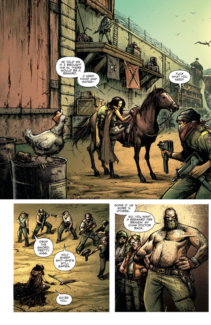 Dynamite Free Comic Friday: Rick Remender and Jonathan Wayshak's 'Devolution' #1