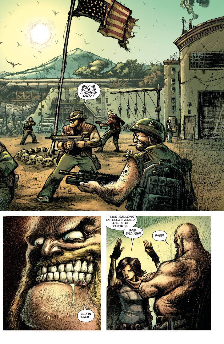 Dynamite Free Comic Friday: Rick Remender and Jonathan Wayshak's 'Devolution' #1