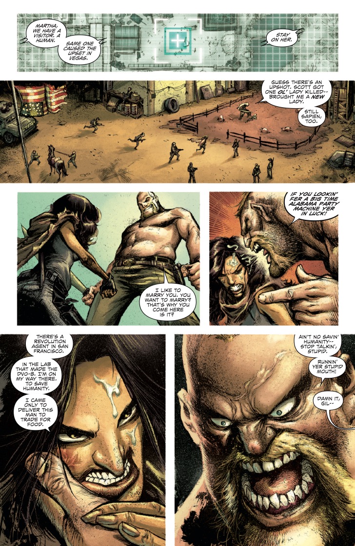 Dynamite Free Comic Friday: Rick Remender and Jonathan Wayshak's 'Devolution' #1