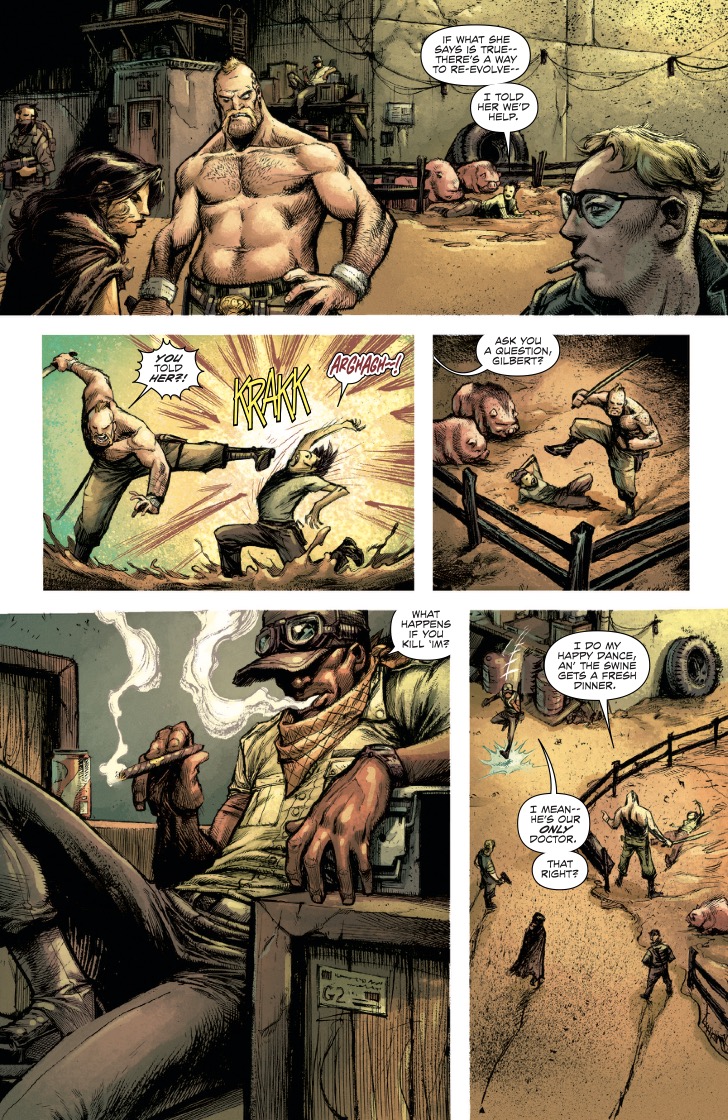 Dynamite Free Comic Friday: Rick Remender and Jonathan Wayshak's 'Devolution' #1
