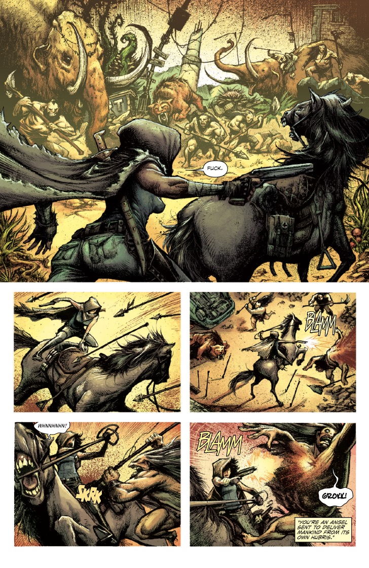 Dynamite Free Comic Friday: Rick Remender and Jonathan Wayshak's 'Devolution' #1