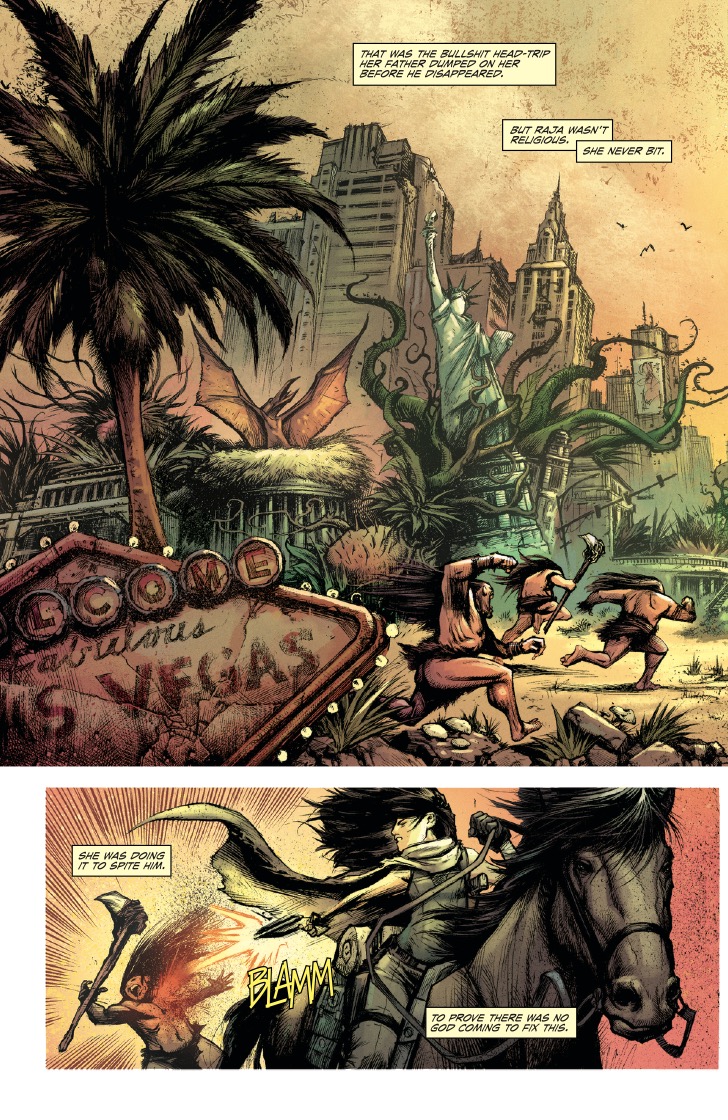 Dynamite Free Comic Friday: Rick Remender and Jonathan Wayshak's 'Devolution' #1