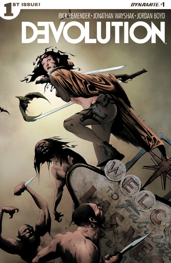 Dynamite Free Comic Friday: Rick Remender and Jonathan Wayshak's 'Devolution' #1