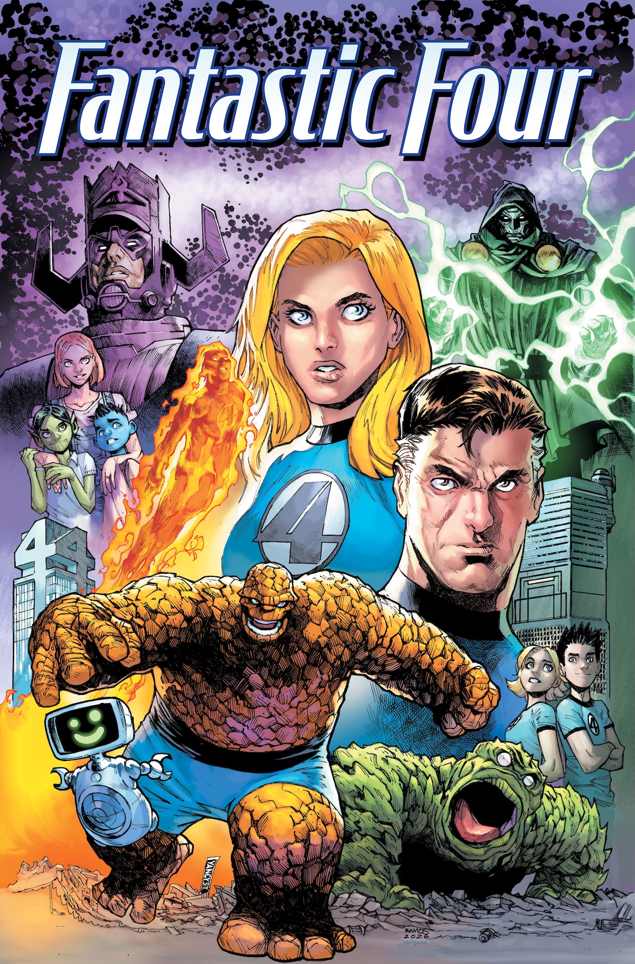FANTASTIC FOUR VOL. 3: SIX ADVENTURES ACROSS TIME AND SPACE TPB cover