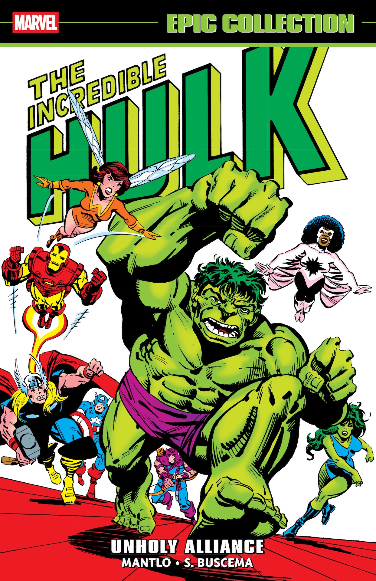INCREDIBLE HULK EPIC COLLECTION: UNHOLY ALLIANCE TPB cover