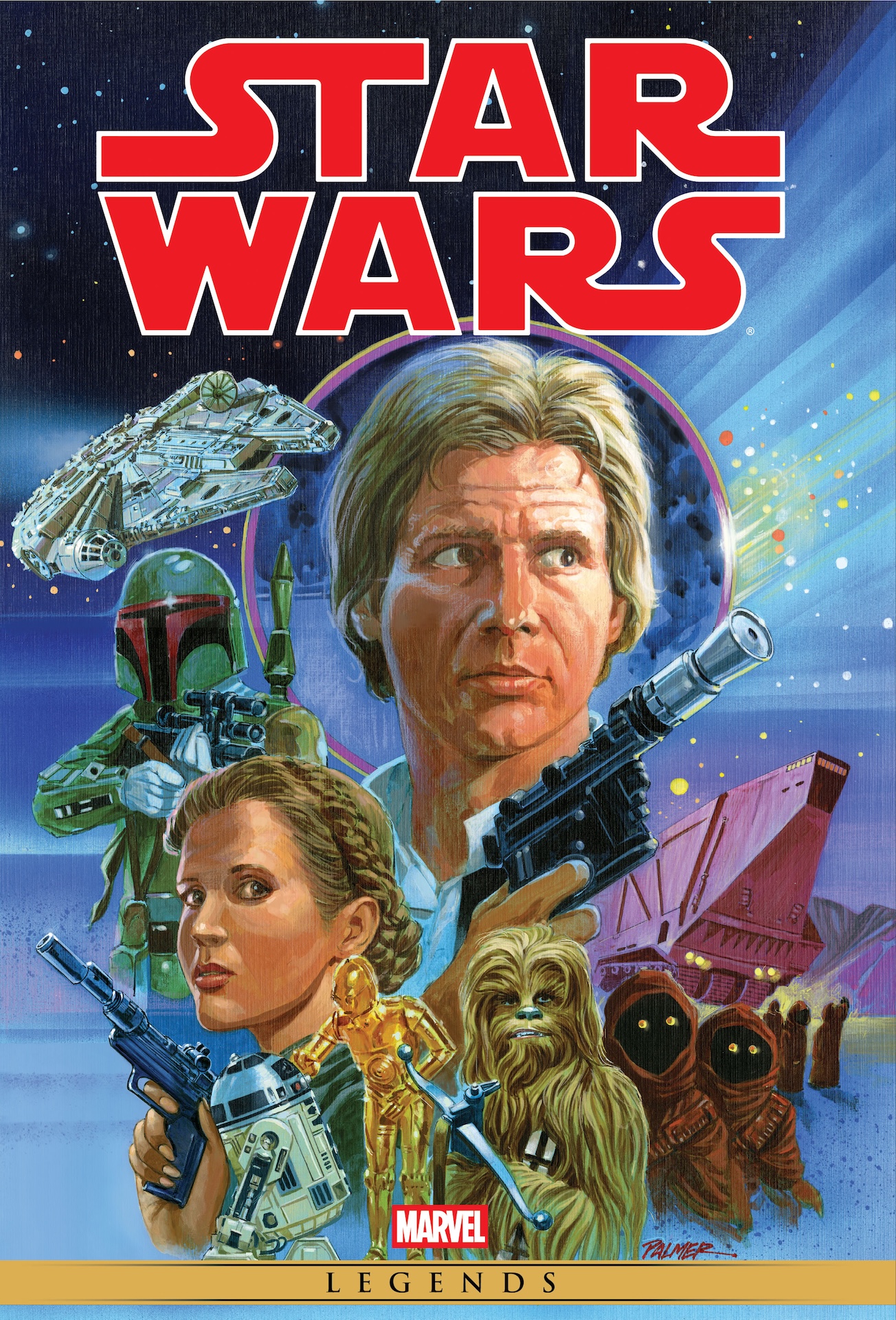 STAR WARS: THE ORIGINAL MARVEL YEARS OMNIBUS VOL. 3 HC TOM PALMER COVER — NEW PRINTING! cover