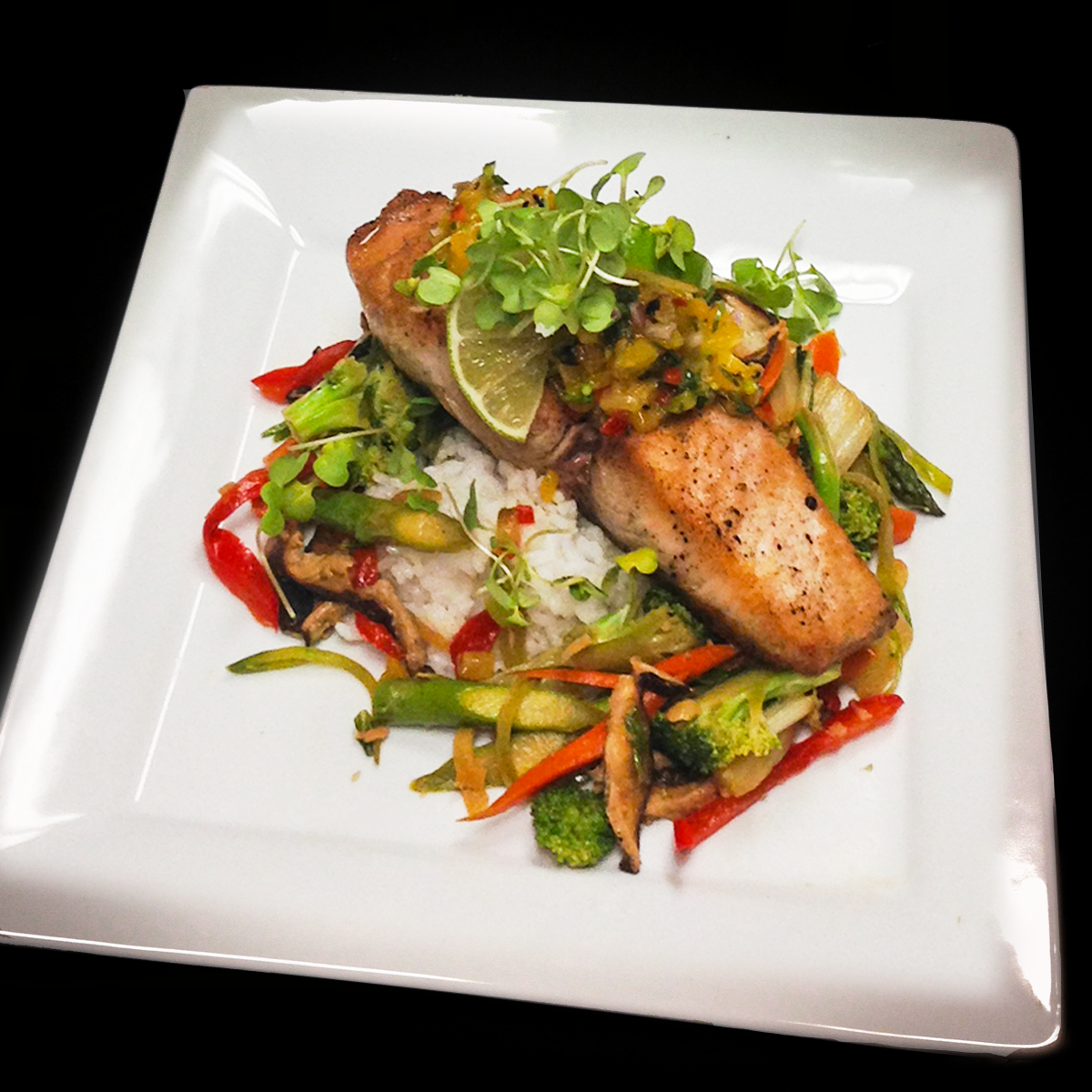 Corporate Flight Attendant plating and presentation skills