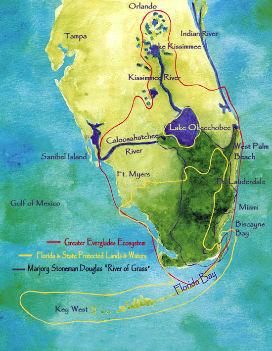 Everglades Florida Usa Map Everglades National Park NPS Map Hike Florida Everglades Map 