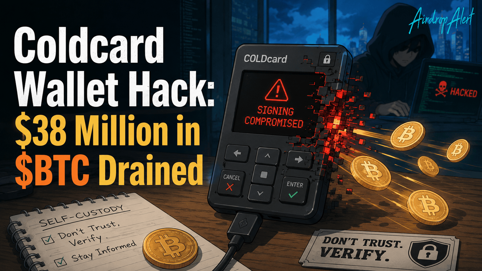 Coldcard Wallet Hack Explained