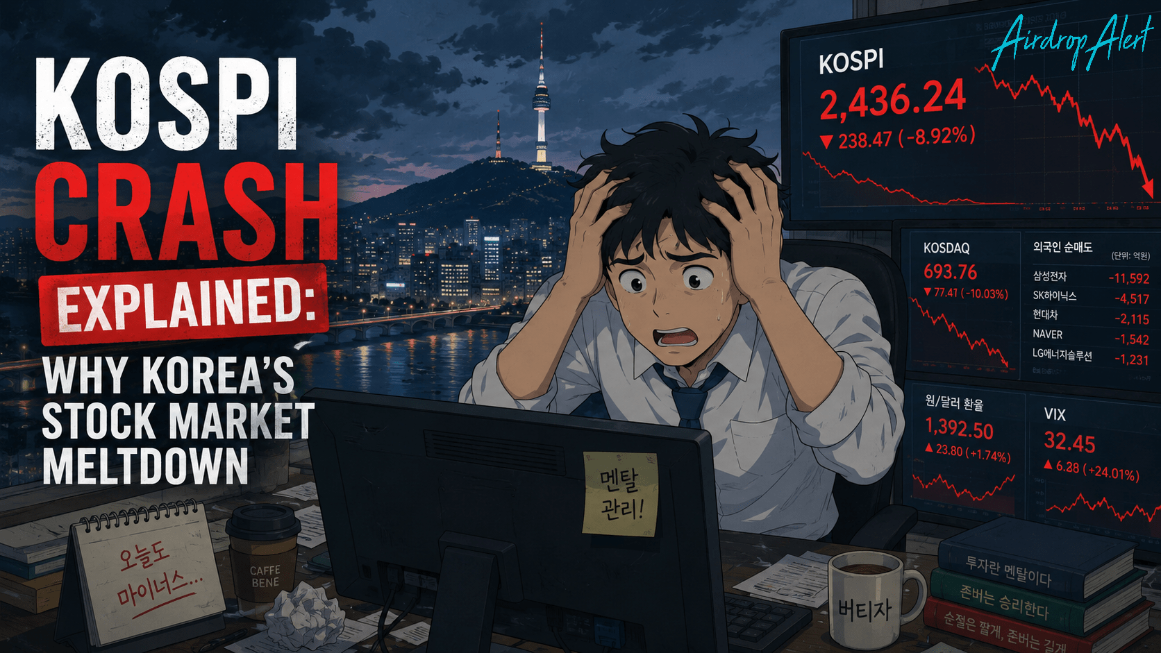 KOSPI crashed