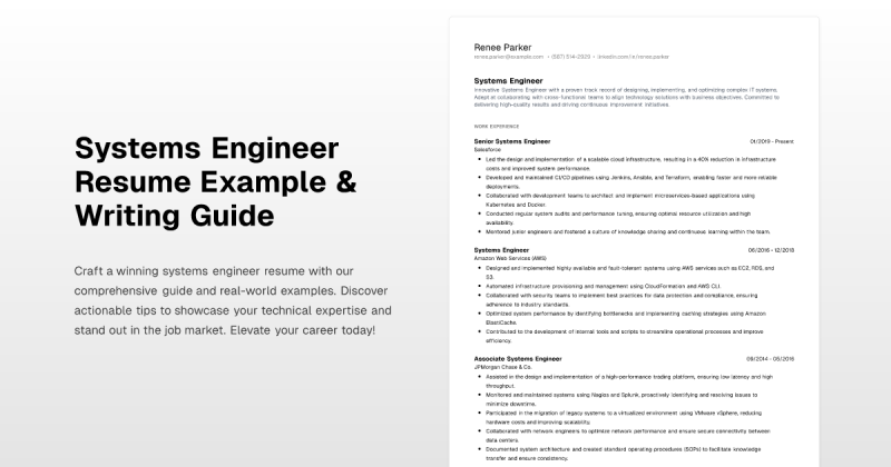 Microsoft Systems Engineer Resume Examples Resumecat - Download Beautiful Dark Image | Mobile