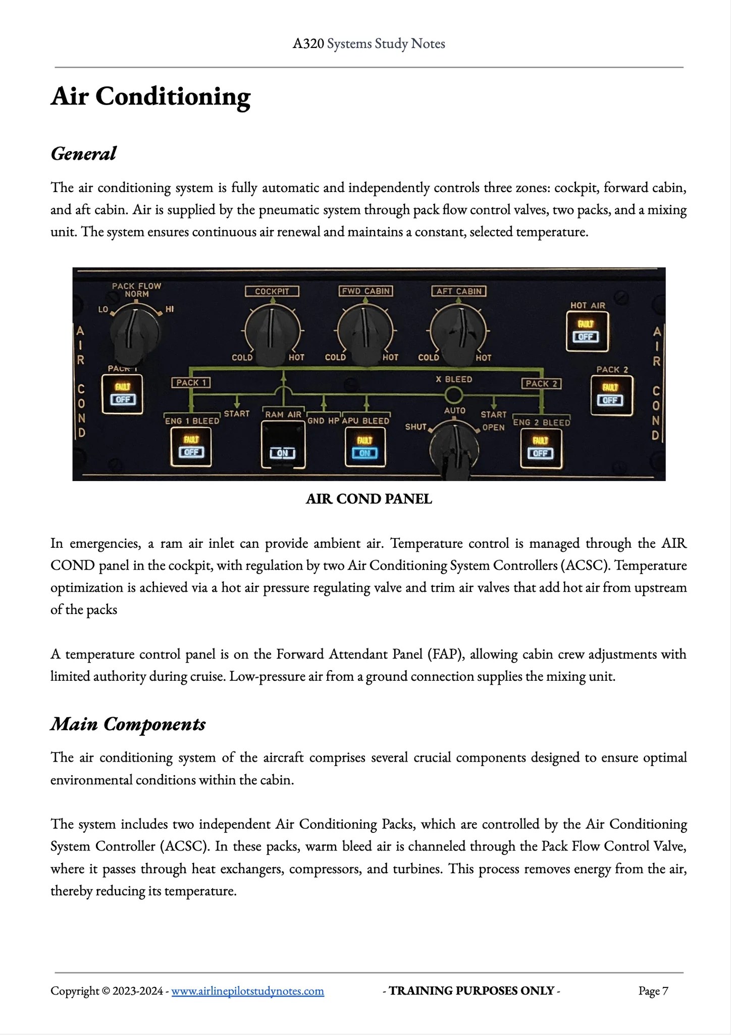 The A320 Systems Study Notes Airline Pilot Study Notes
