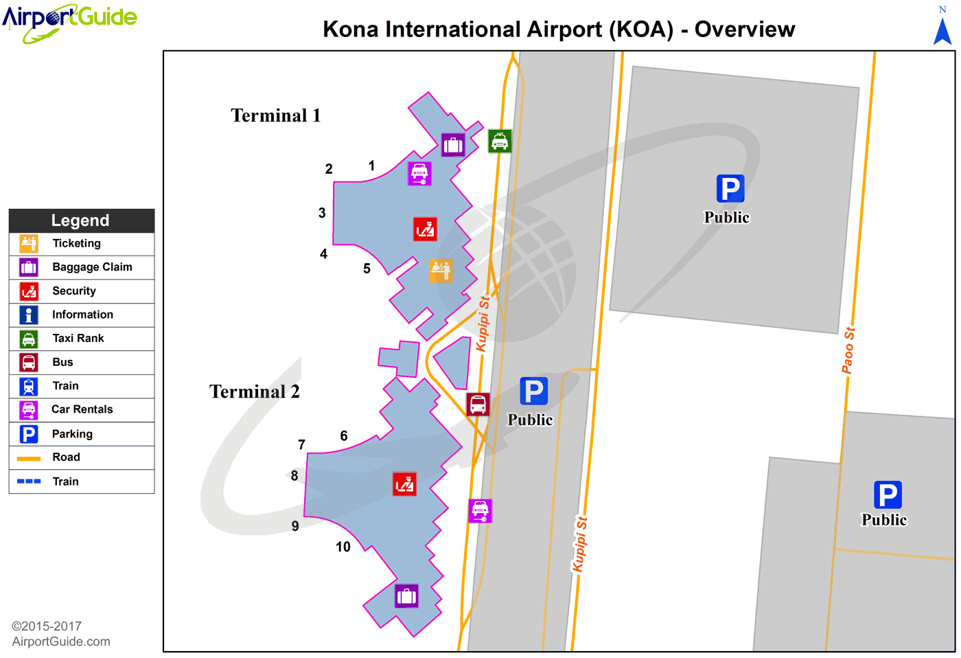 It serves transpacifc and interisland flights. Ellison Onizuka Kona International At Keahole Airport Phko Koa Airport Guide
